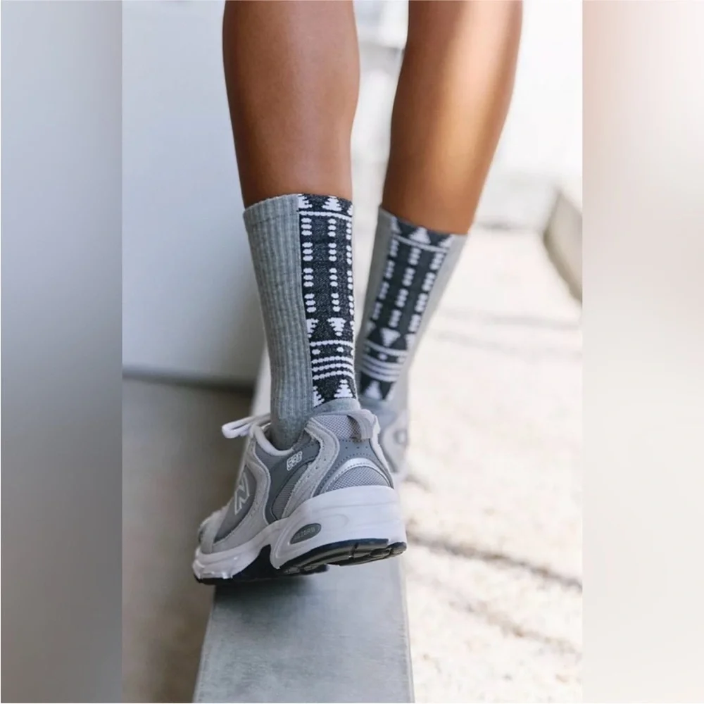 Free People Front Runner Tube Socks